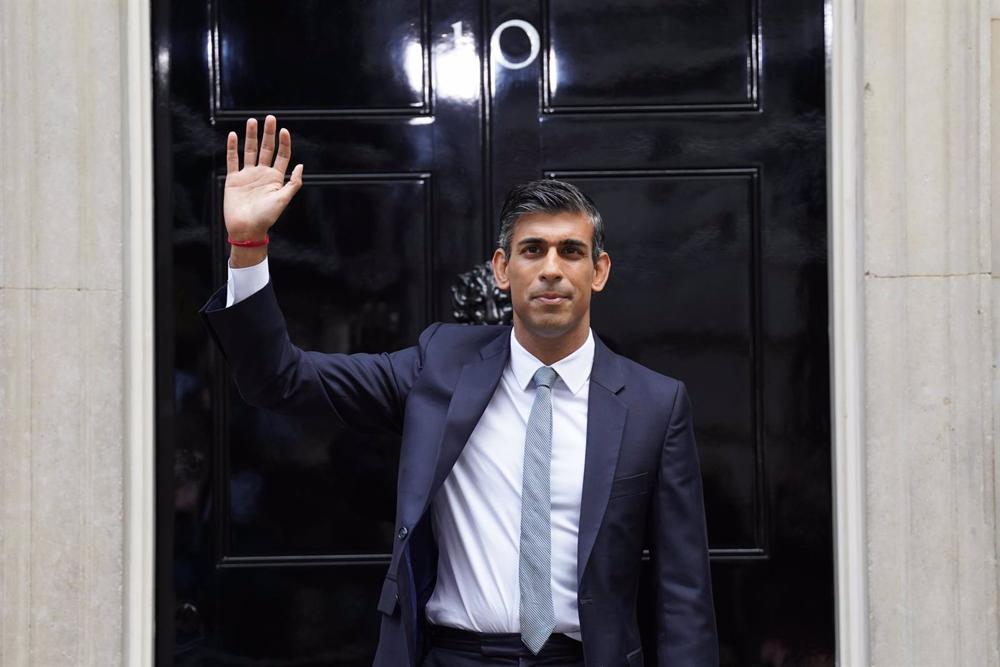 Britischer Premierminister Rishi Sunak Britischer
