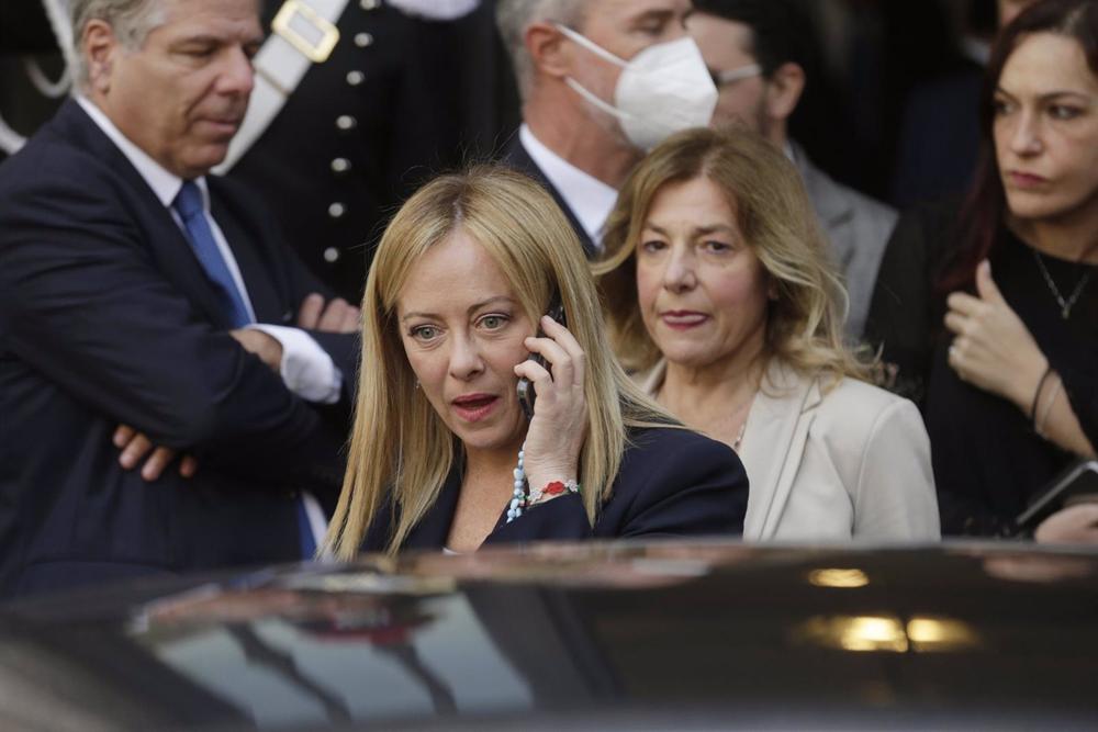 Italy's prime minister, Giorgia Meloni Italy's