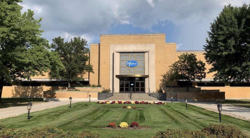 Archivo - Planta de la compañía farmacéutica Pfizer en Kalamazoo, Michigan (Estados Unidos). Archivo