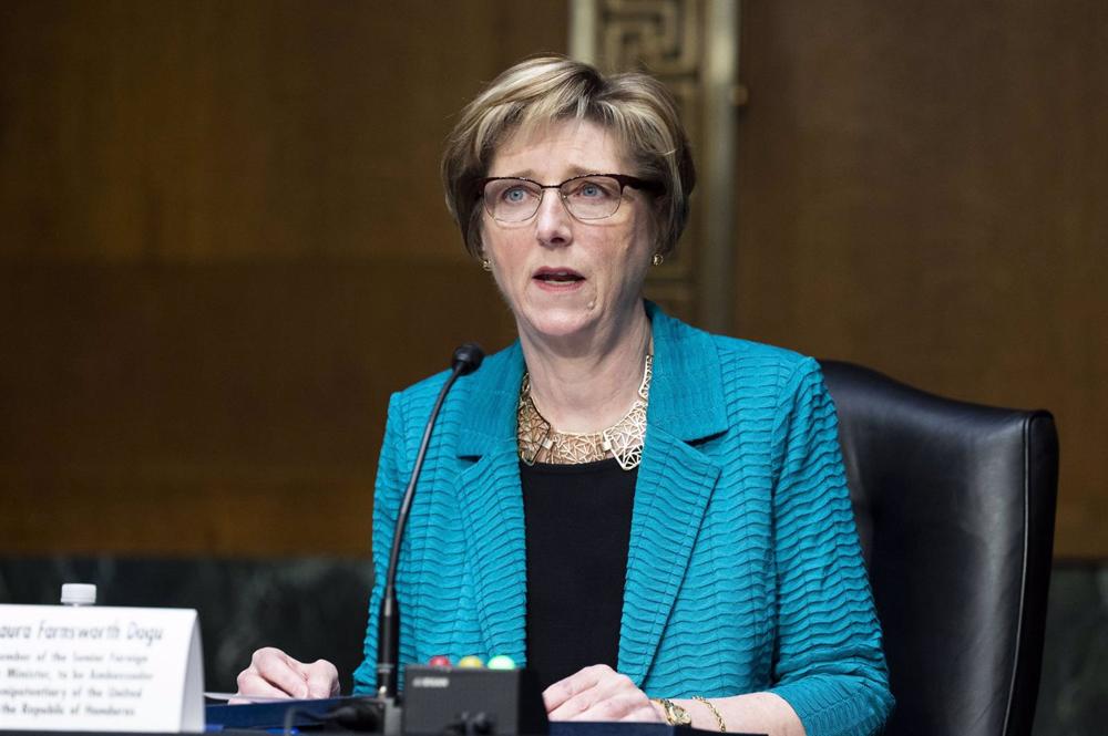 L'ambasciatore statunitense in Honduras, Laura Dogu L'ambasciatore