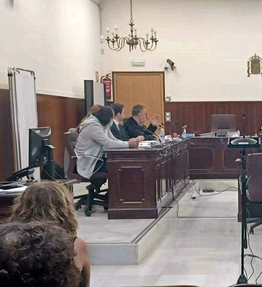 Imagen del acusado en el juicio. Imagen