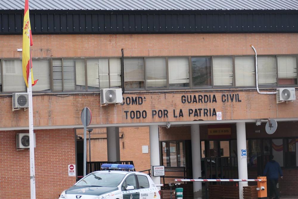 Comandancia de la Guardia Civil de Ávila, a donde fue trasladado el presunto asesino de Juana Canal. Comandancia