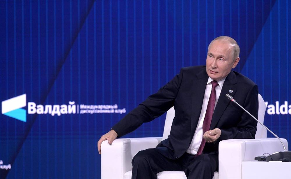 Il presidente russo Vladimir Putin. Il