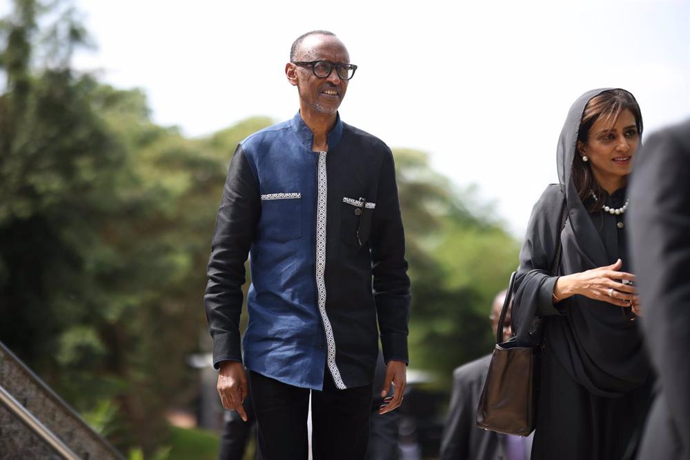 Archivo - El presidente de Ruanda, Paul Kagame Archivo