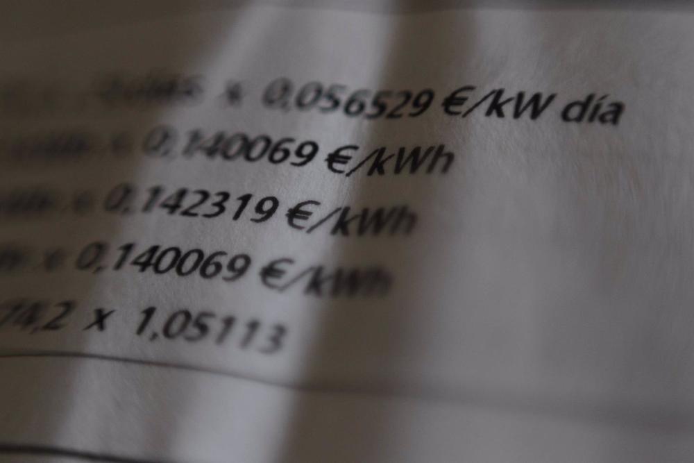 Archivo - Recursos de facturas de gas y luz (Iberdrola y Gas Natural) Archivo