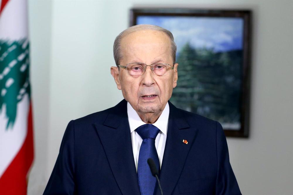 Il Presidente del Libano, Michel Aoun Il