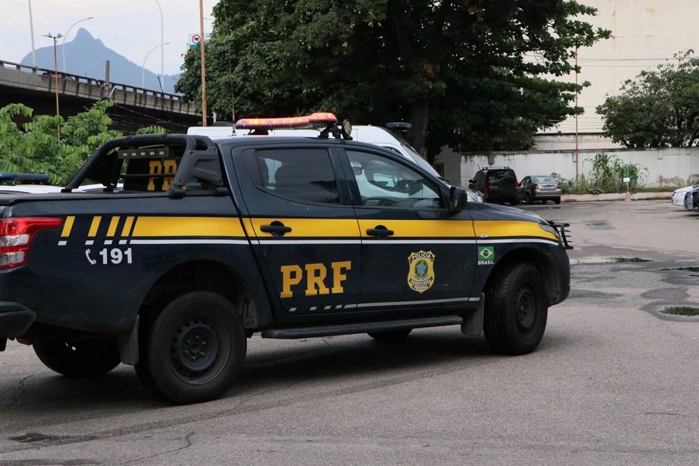 Veicolo della polizia stradale federale brasiliana (PRF) Veicolo