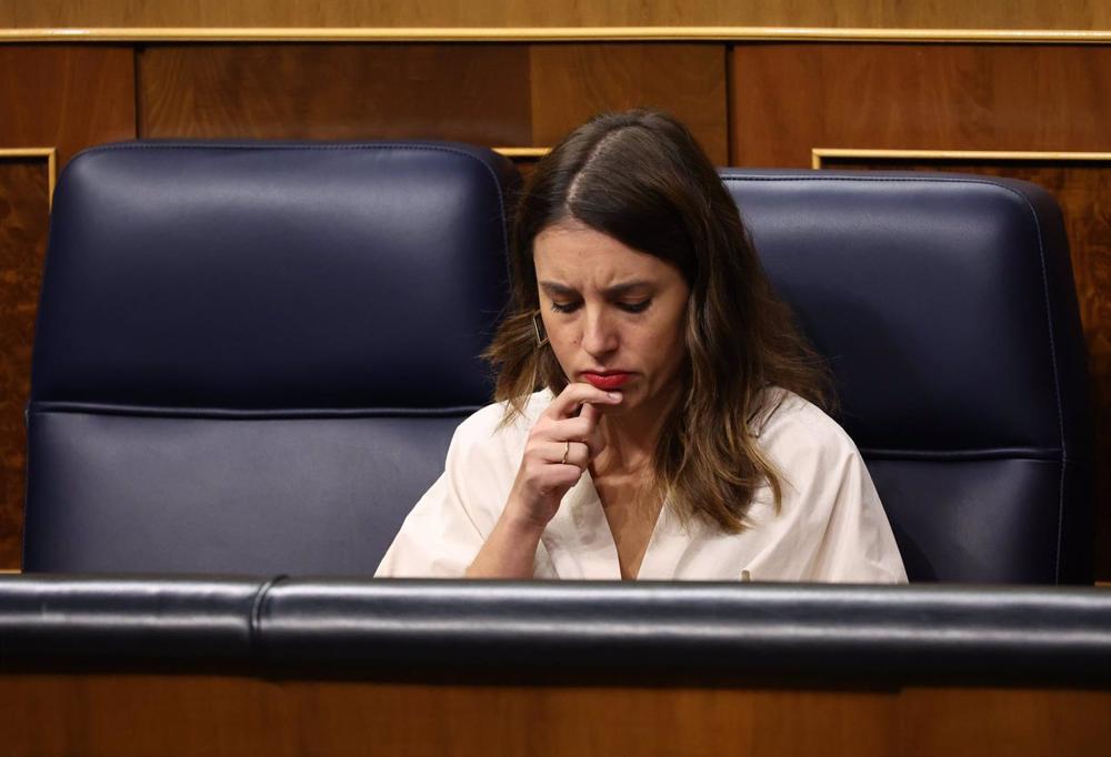 La ministra de Igualdad, Irene Montero. La