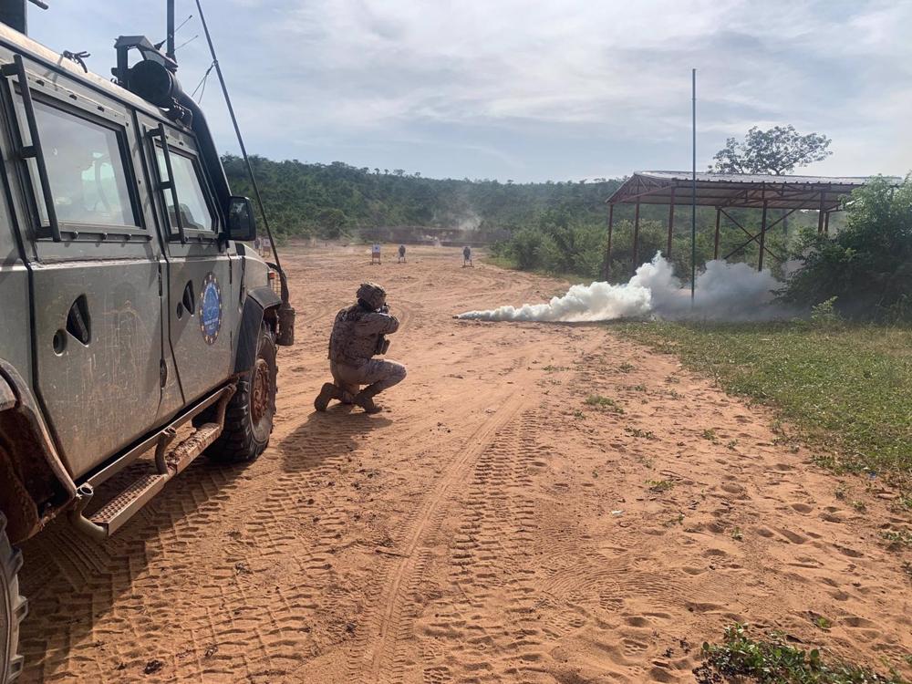 Militar español desplegado en EUTM Malí Militar