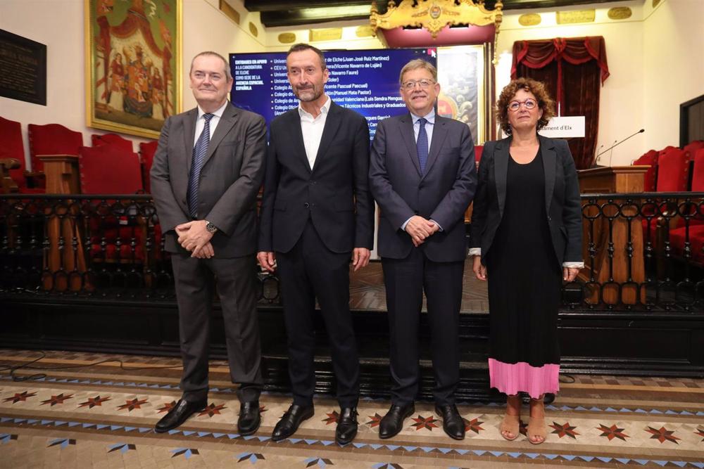 Elx presenta su candidatura a la Agencia Espacial Española con las credenciales de la Elx