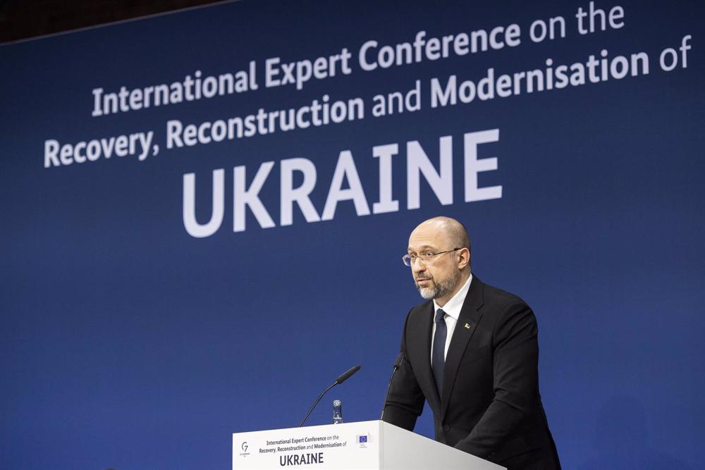 Prime Minister of Ukraine Denis Shmigal. Prime