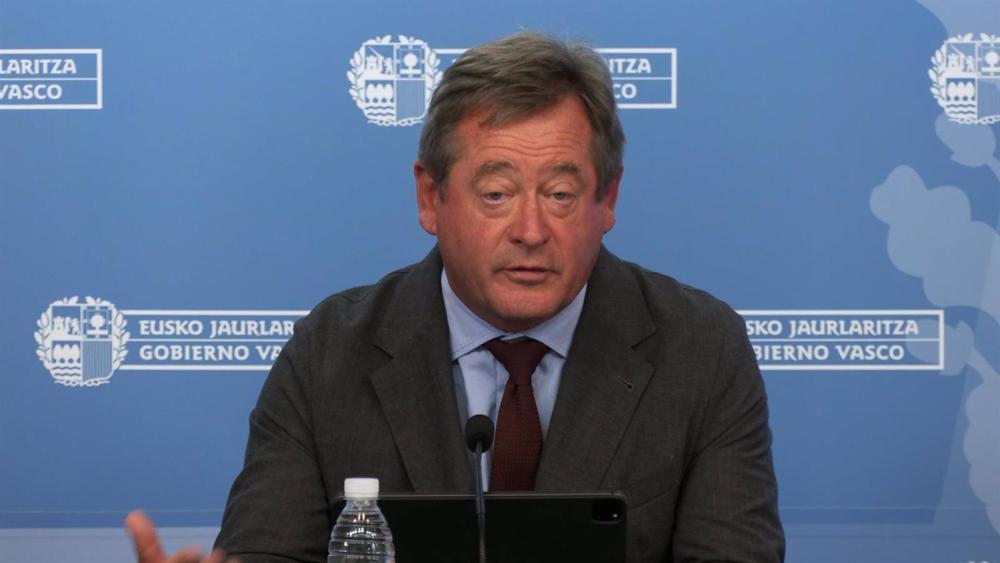 Archivo - El portavoz del Gobierno Vasco, Bingen Zupiria. Archivo