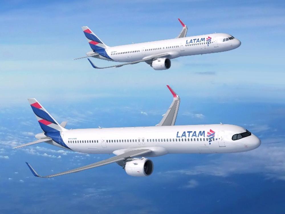 Archivo - Flota de Latam Airlines Archivo