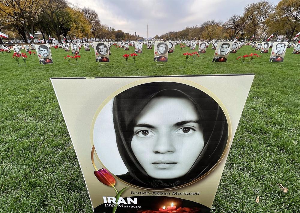 Rally for those killed in crackdown on protests in Iran Rally