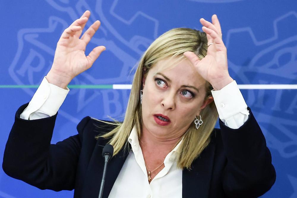 Giorgia Meloni, primera ministra Giorgia