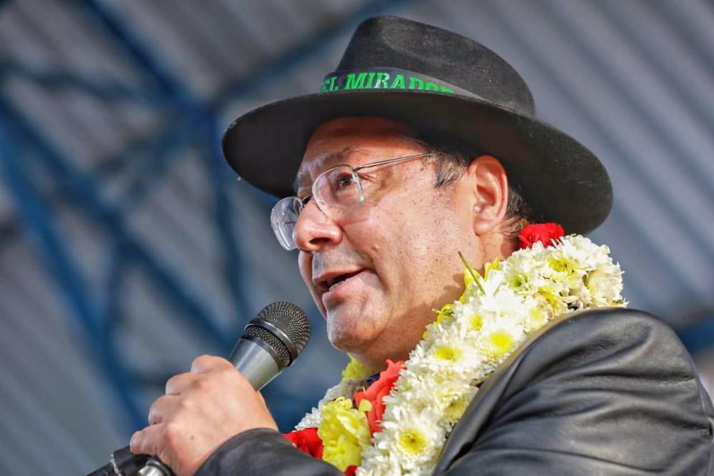 The President of Bolivia, Luis Arce The