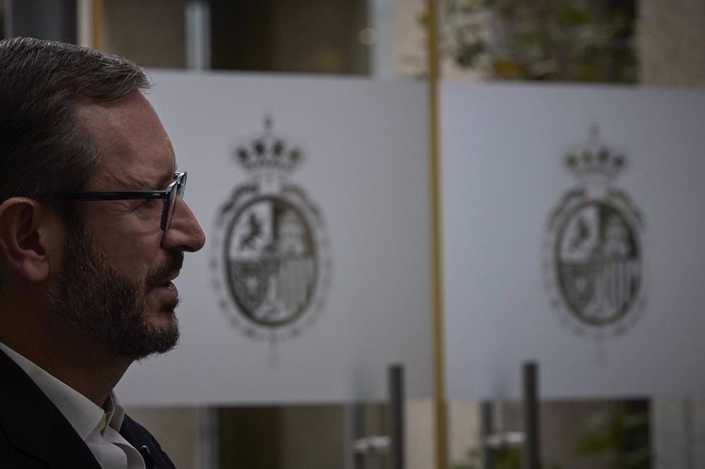 El portavoz del Grupo Parlamentario Popular en el Senado de España, Javier Maroto, durante una entrevista para Europa Press, a 31 de octubre de 2022, en Madrid (España). Maroto es licenciado en Ciencias Económicas y Empresariales. Fue diputado por Álava e El