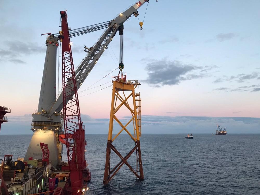 Proyecto de eólica marina de Iberdrola en Francia Proyecto