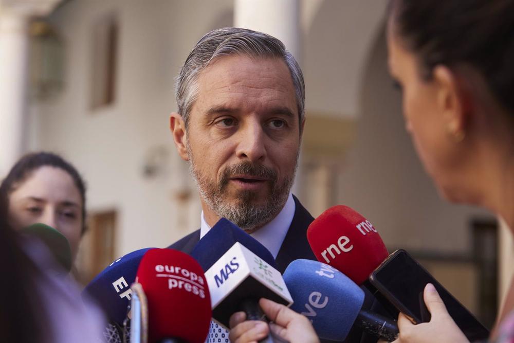 Archivo - El vicesecretarío de Economía del PP Nacional, Juan Bravo, en una imagen de archivo. Archivo