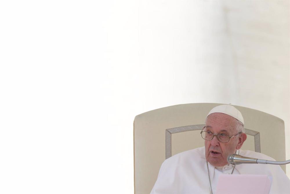 El Papa Francisco en una audiencia. El