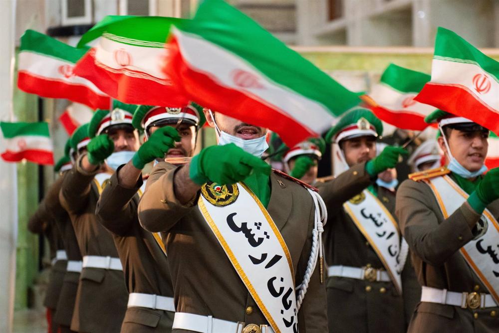 Iranische Soldaten Iranische