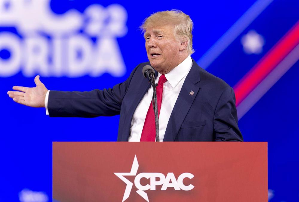 Archiv - Ehemaliger U.S. Präsident Donald Trump Archiv