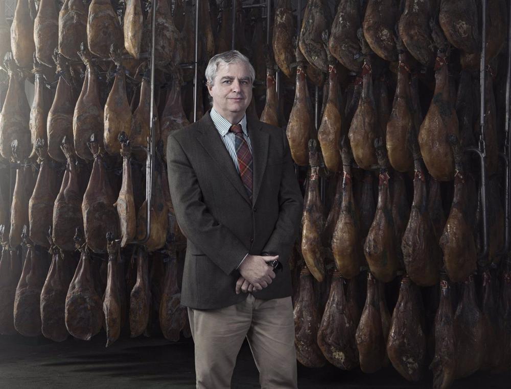 El presidente de Señorío de Montanera, Francisco Espárrago El