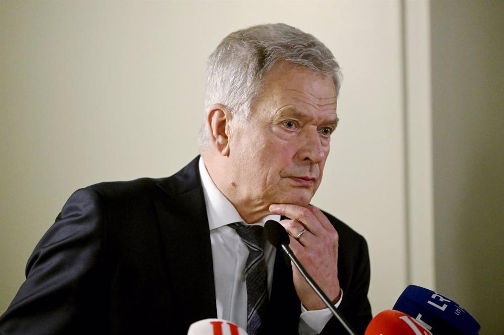 El presidente de Finlandia, Sauli Niinisto. El