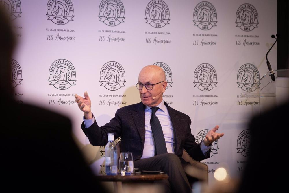 Archivo - El exlíder de UDC, Josep Antoni Duran, participa en el ciclo de Círculo Ecuestre ‘Agendas cruzadas Madrid-Barcelona’, a 24 de enero de 2022, en Barcelona, Cataluña (España). El Círculo Ecuestre ha organizado este martes una nueva sesión del cicl Archivo