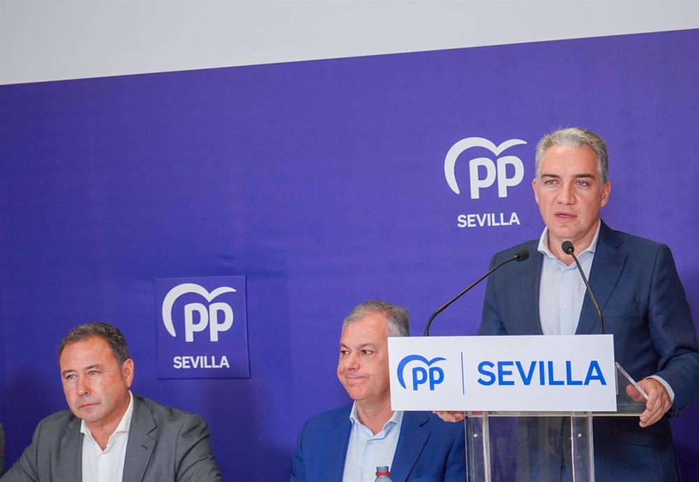 Bendodo en el comité de dirección del PP de Sevilla Bendodo