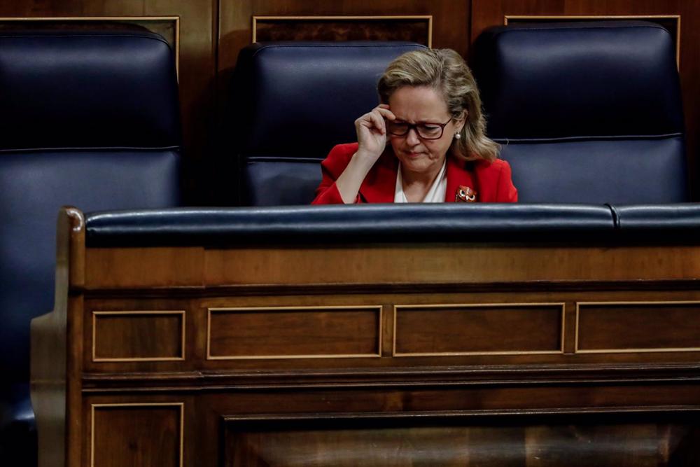 La vicepresidenta primera y ministra de Asuntos Económicos y Transformación Digital, Nadia Calviño La