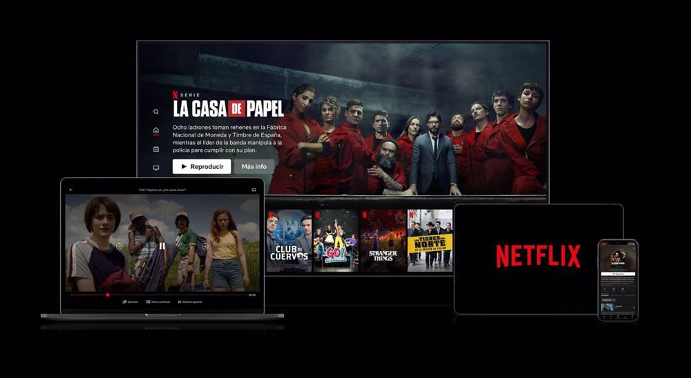 Multiples dispositivos de Netflix Multiples