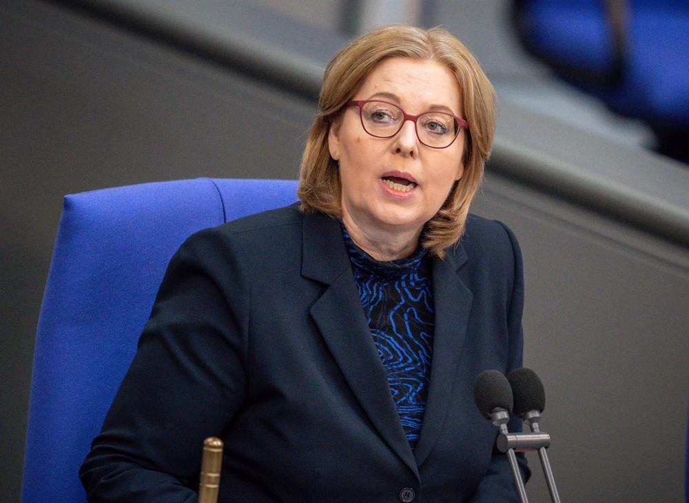 La presidenta del Bundestag, la socialdemócrata Barbel Bas La