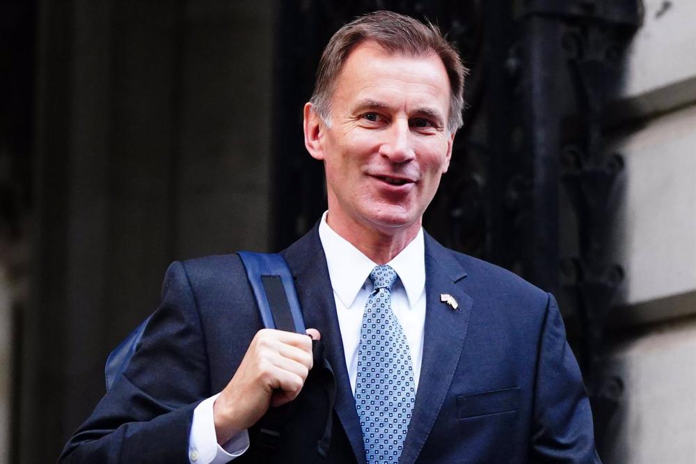 UK Chancellor of the Exchequer, Jeremy Hunt UK