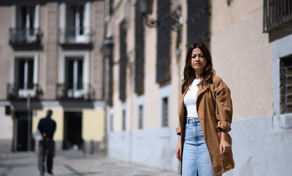 Imagen de la eurodiputada y portavoz federal de IU, Sira Rego. Imagen