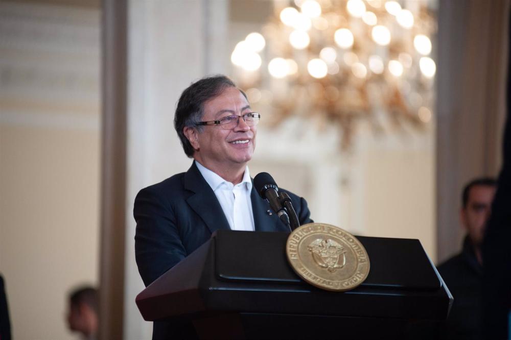 Il presidente colombiano Gustavo Petro Il