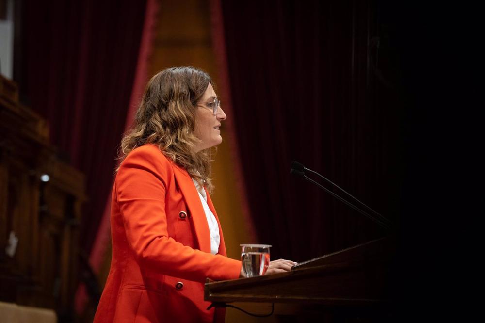 Archivo - La consellera de Presidencia de la Generalitat, Laura Vilagrà Archivo