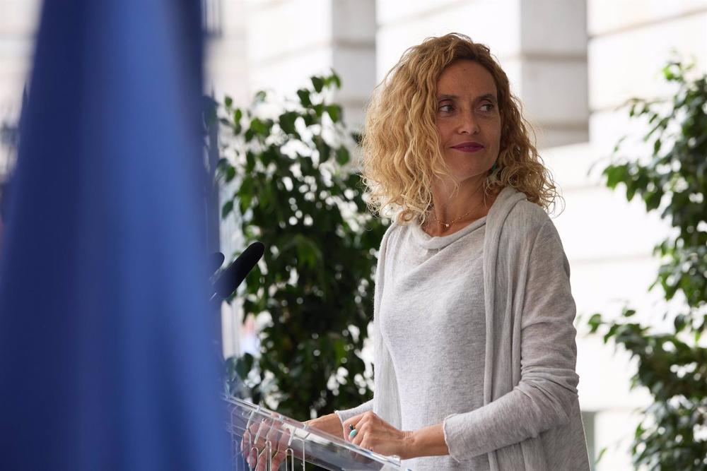 La presidenta del Congreso, Meritxell Batet. La