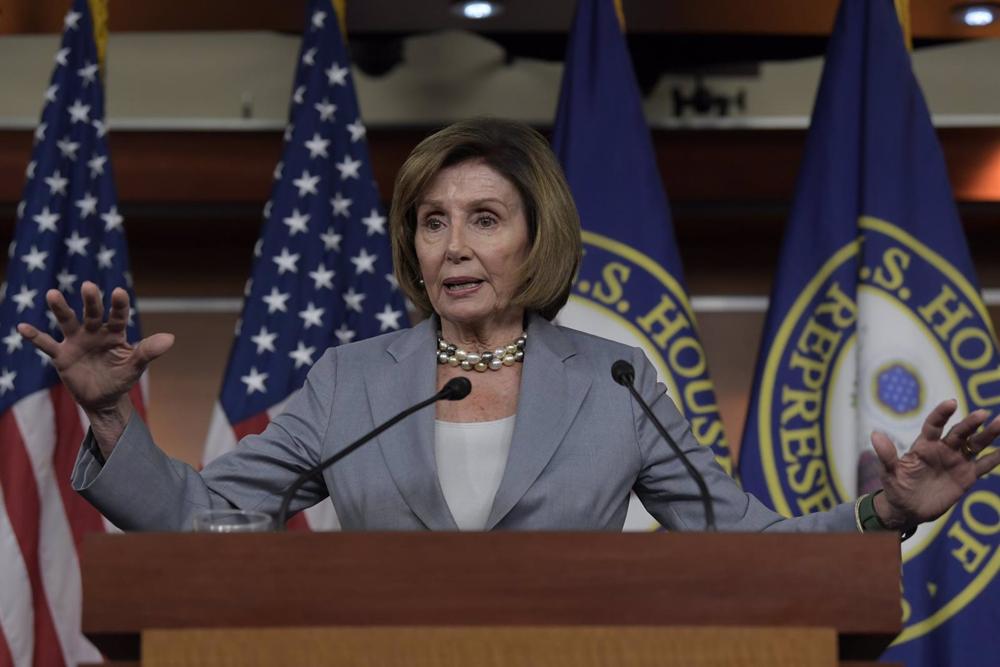 Presidente della Camera dei Rappresentanti, la democratica Nancy Pelosi Presidente