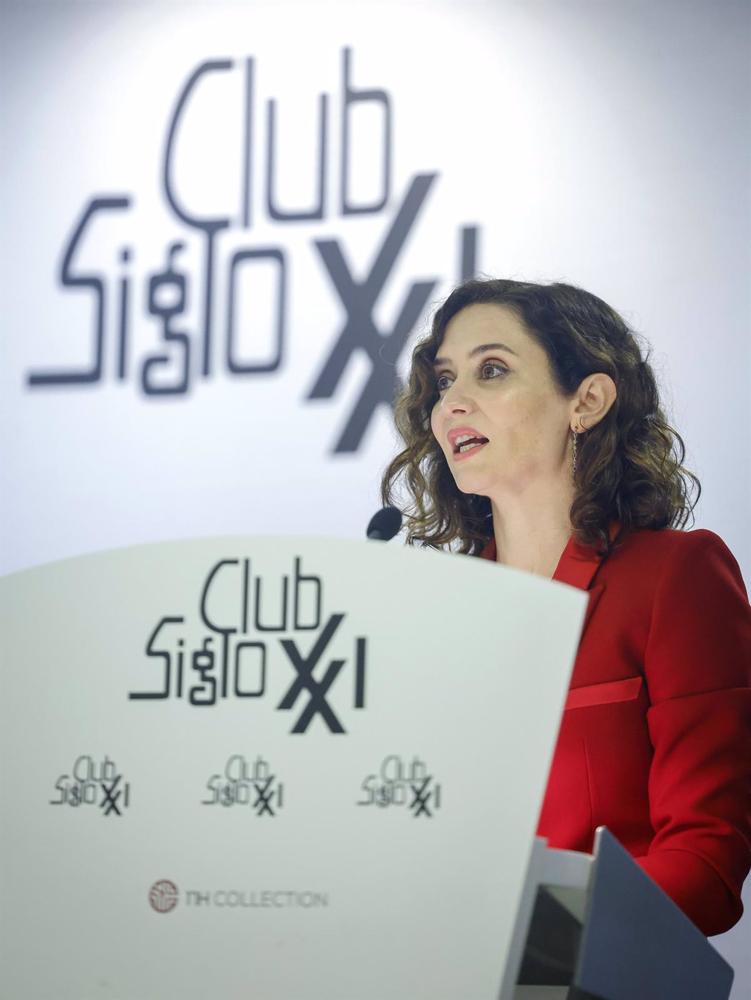 Isabel Díaz Ayuso, presidenta de la Comunidad de Madrid Isabel