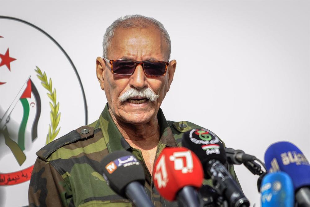 Archiv - Führer der Polisario-Front Brahim Ghali Archiv