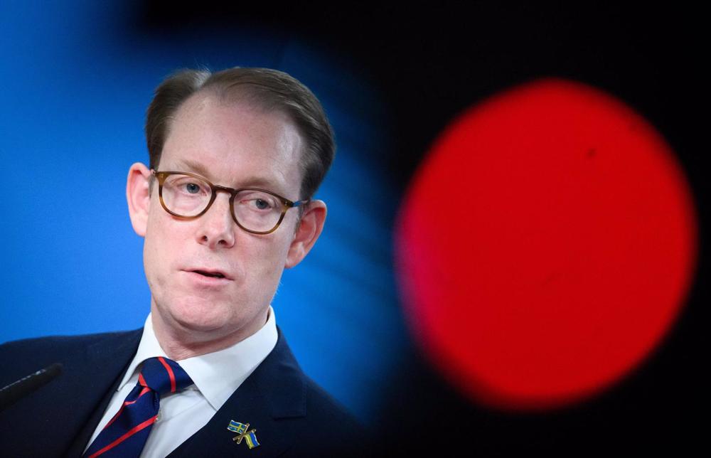 Schwedens Außenminister Tobias Billstrom Schwedens