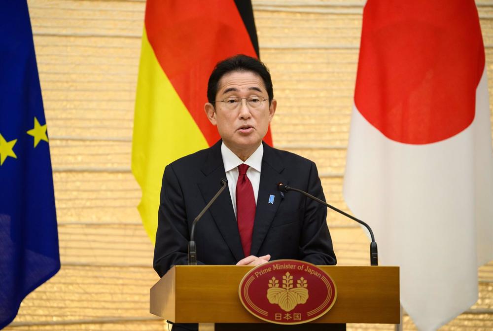Primeiro-ministro japonês Fumio Kishida Primeiro-ministro