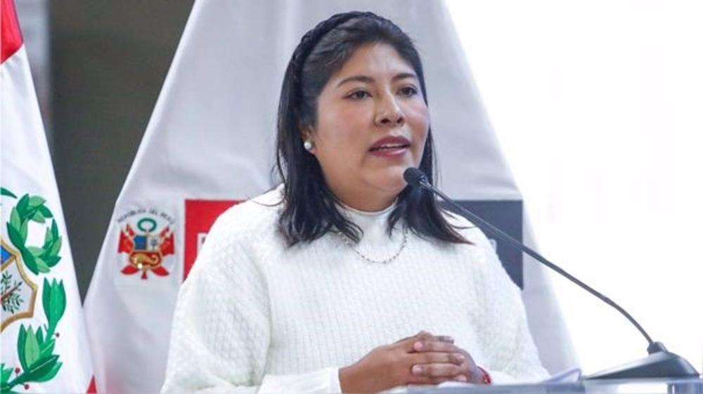Die peruanische Ministerin für Kultur, Betssy Chávez, Die