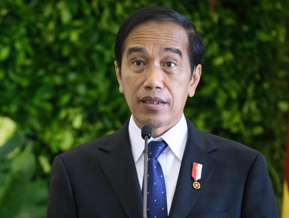 Arquivo - O Presidente da Indonésia Joko Widodo Arquivo