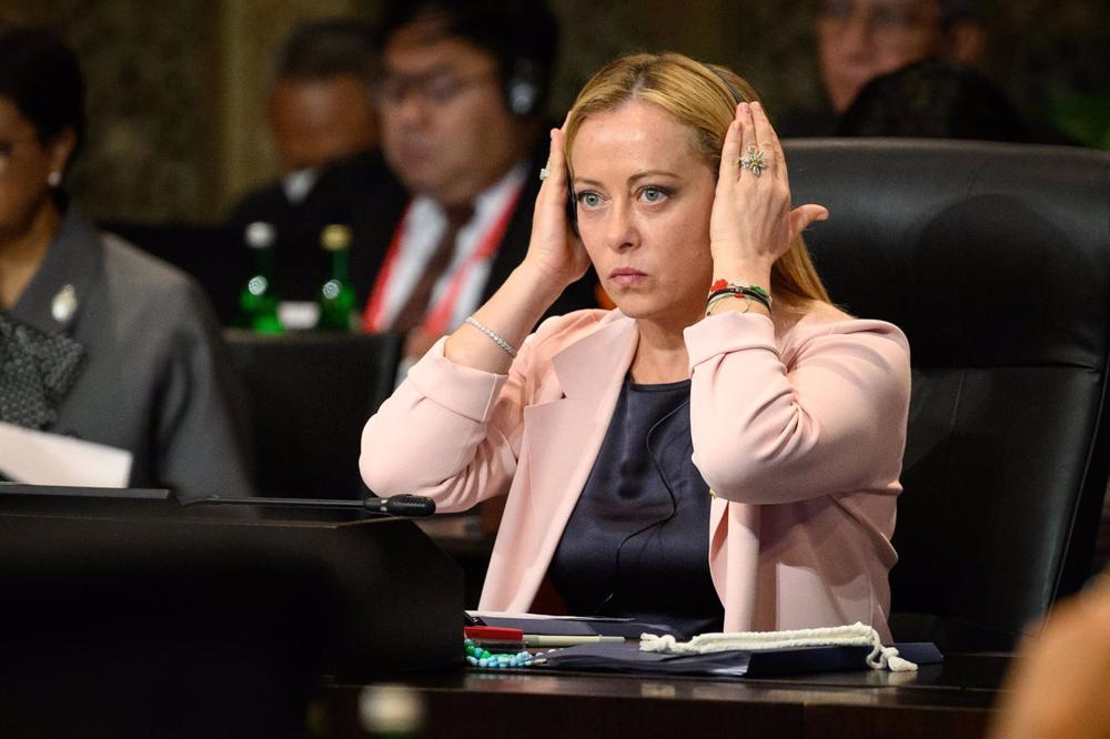 Giorgia Meloni, primera ministra de Italia Giorgia