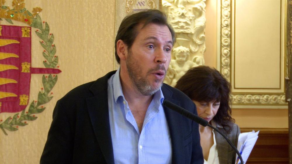 El alcalde de Valladolid, Óscar Puente. El