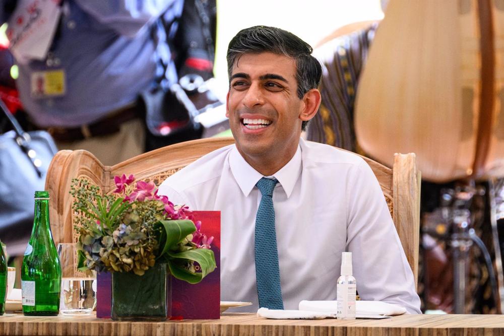 Der britische Premierminister Rishi Sunak. Der