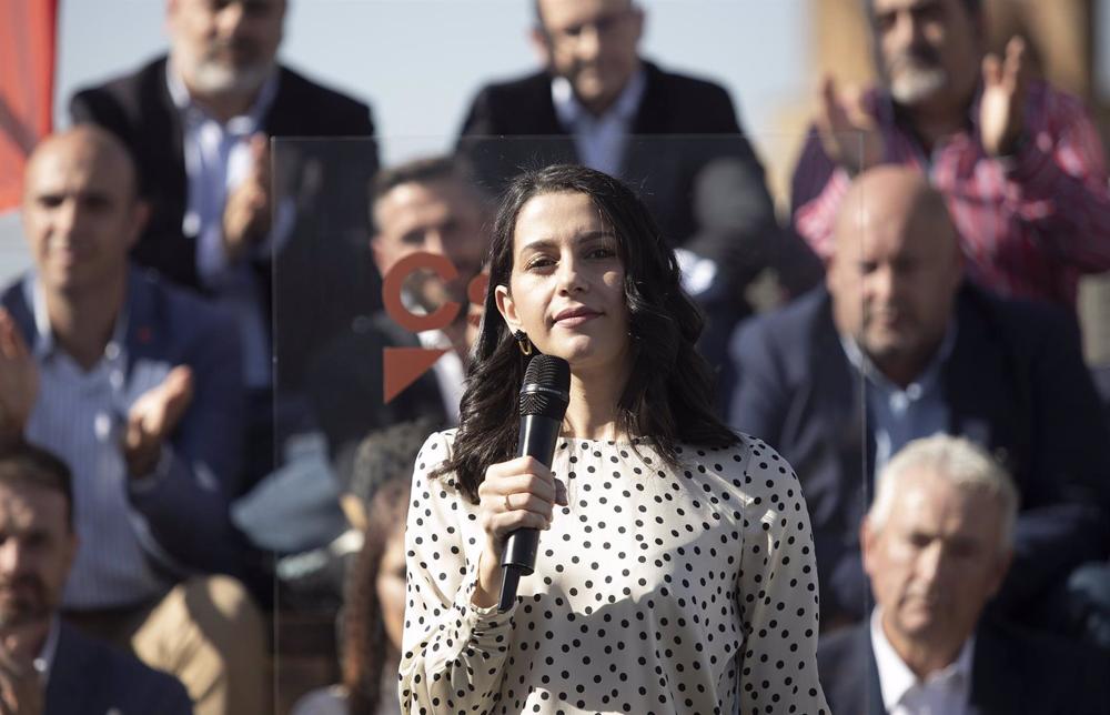 La presidenta de Ciudadanos, Inés Arrimadas, en una imagen de archivo. La