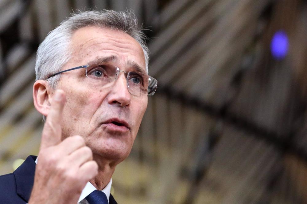 El secretario general de la OTAN, Jens Stoltenberg El